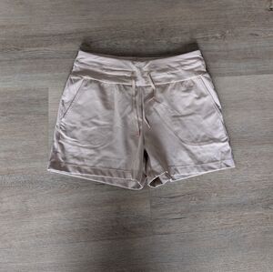 MPG Women's Athletic Shorts - Light Beige
